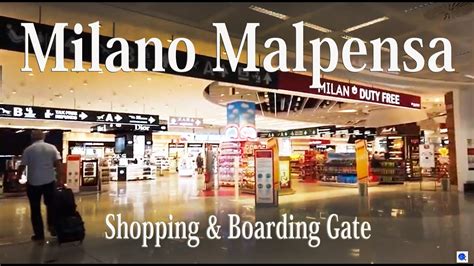 Malpensa Airport Shops I Milan Malpensa Airport 